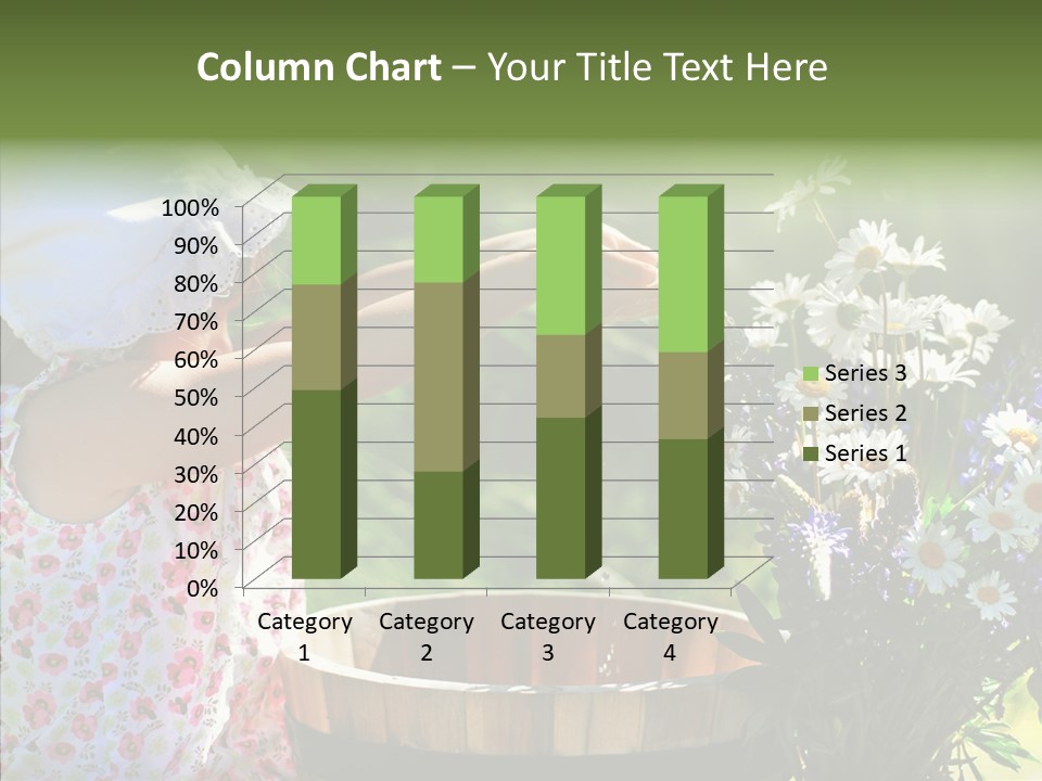 Joy Girl Glow PowerPoint Template