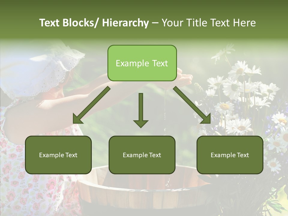 Joy Girl Glow PowerPoint Template