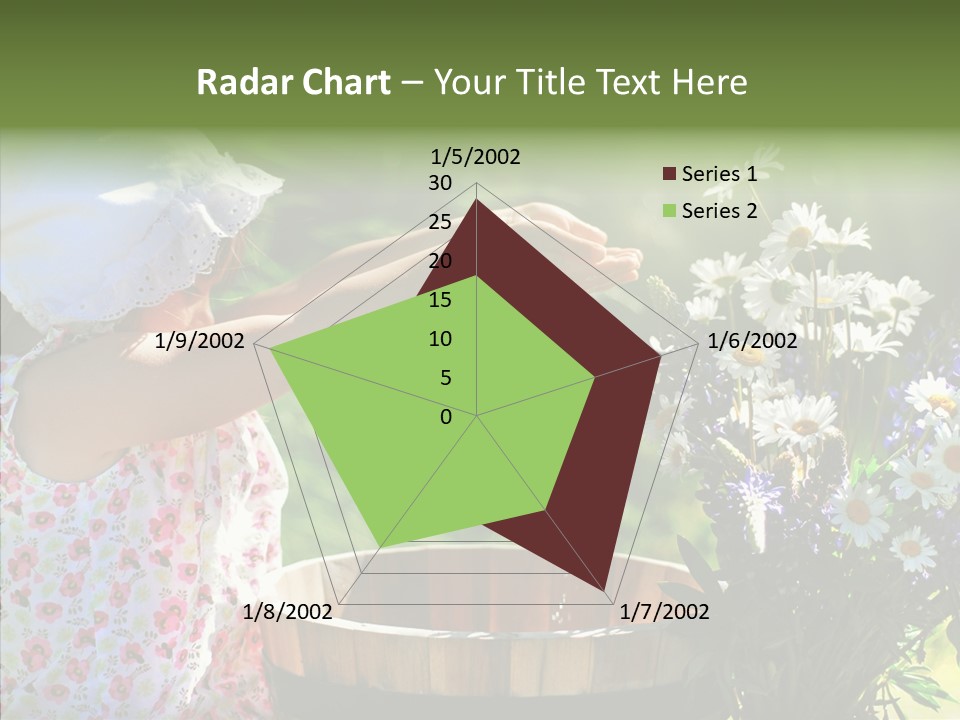 Joy Girl Glow PowerPoint Template