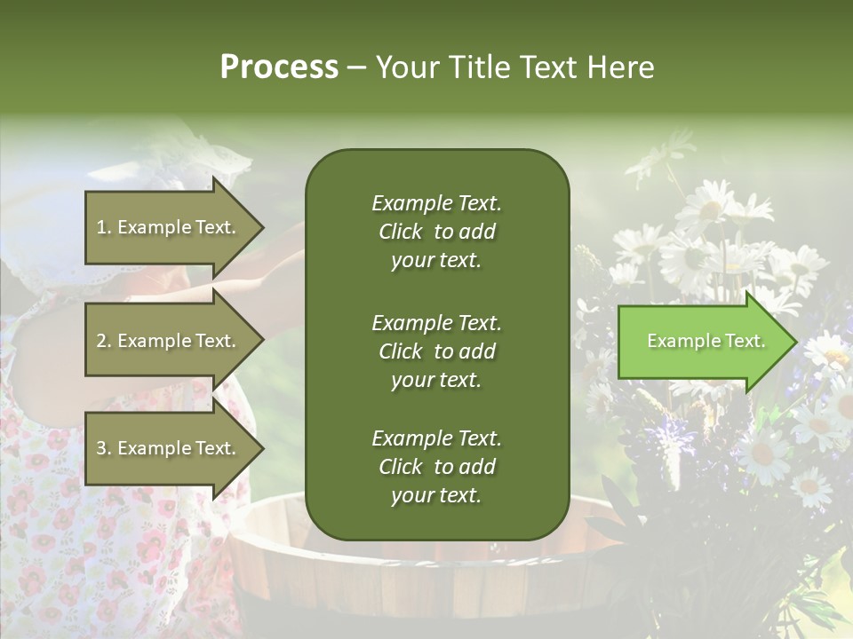 Joy Girl Glow PowerPoint Template