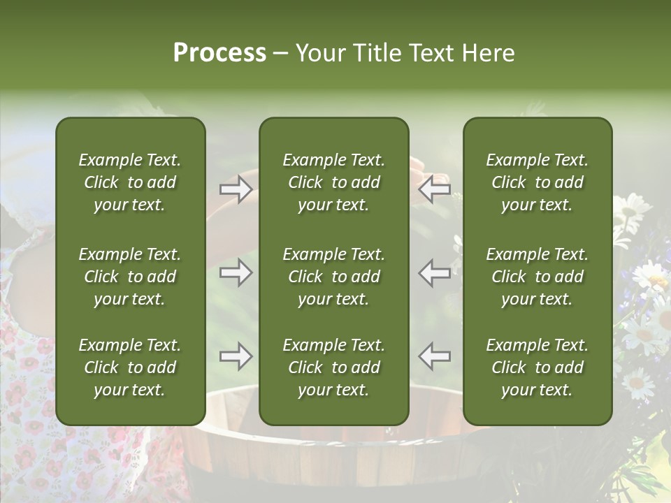 Joy Girl Glow PowerPoint Template