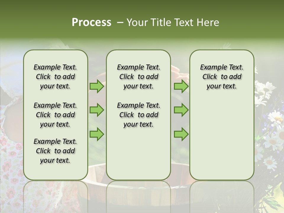 Joy Girl Glow PowerPoint Template