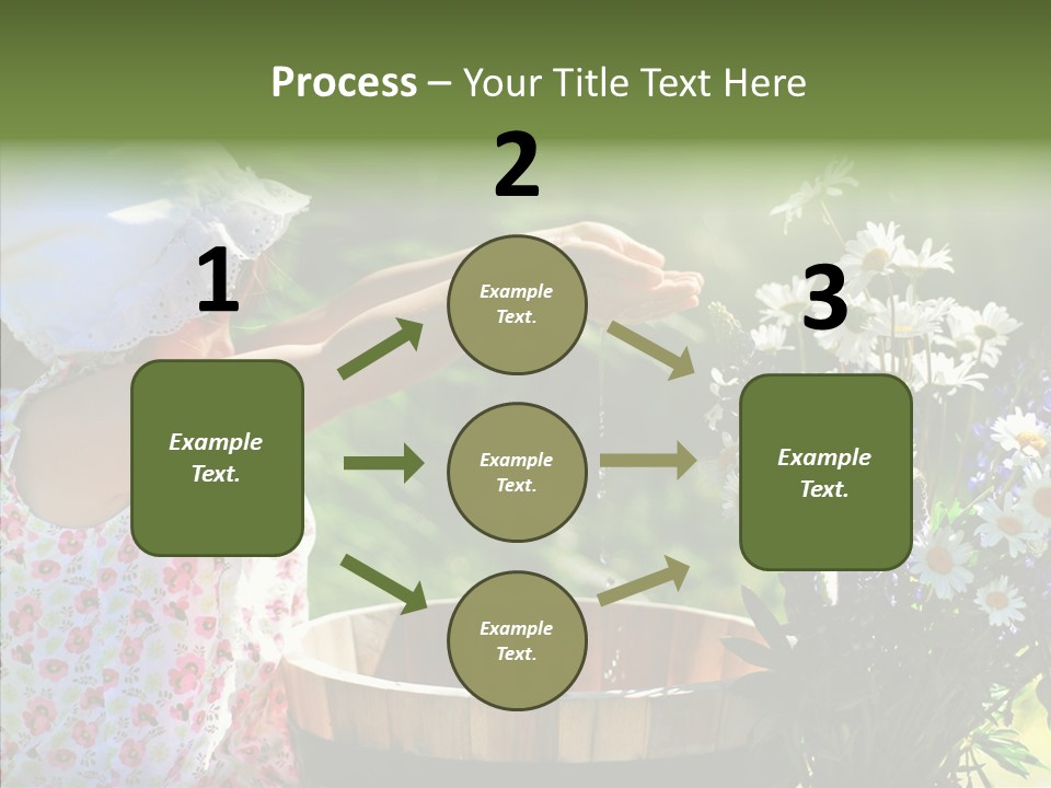 Joy Girl Glow PowerPoint Template