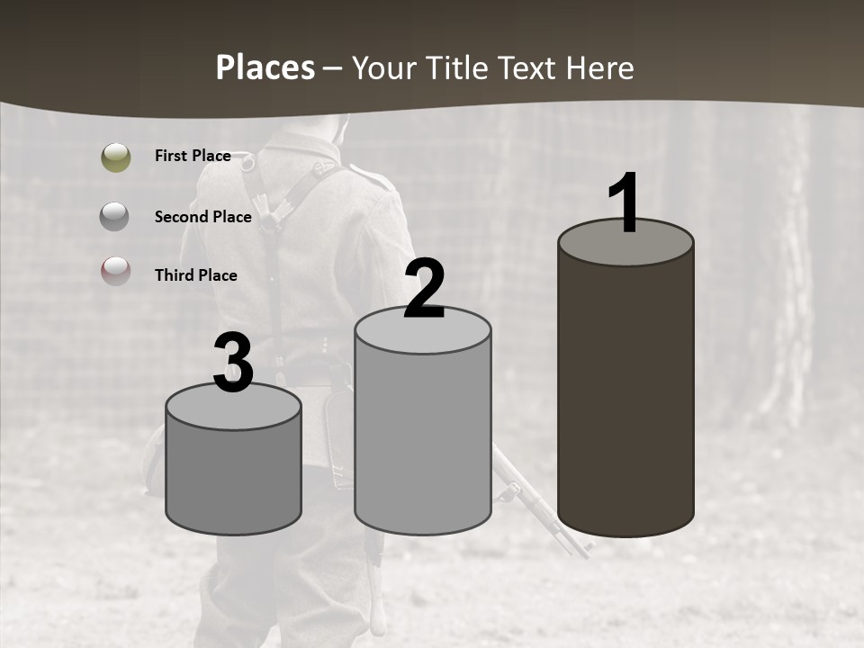 Historic Foot Oldtimer PowerPoint Template