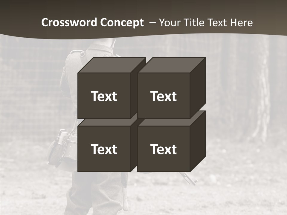 Historic Foot Oldtimer PowerPoint Template