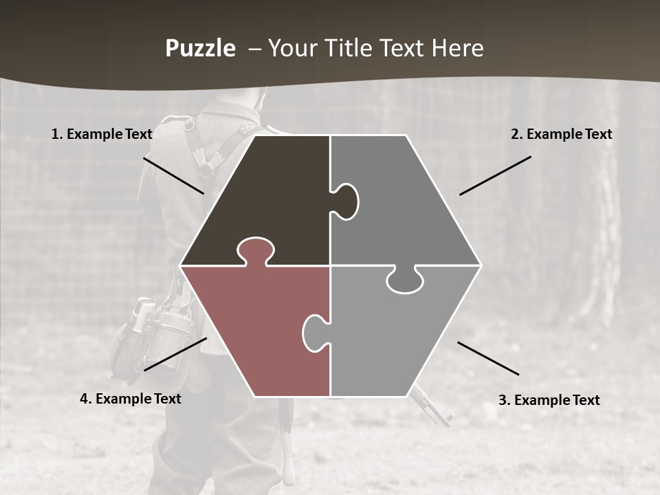Historic Foot Oldtimer PowerPoint Template