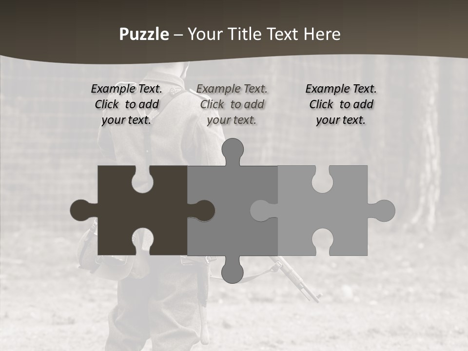 Historic Foot Oldtimer PowerPoint Template