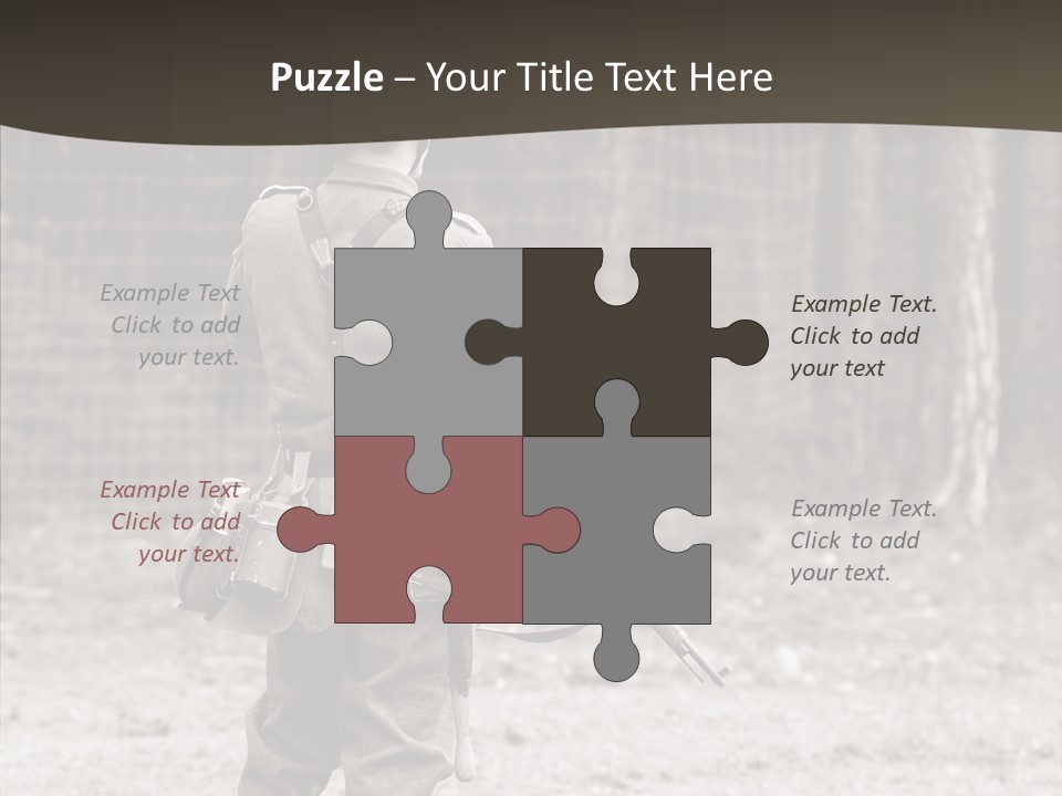 Historic Foot Oldtimer PowerPoint Template