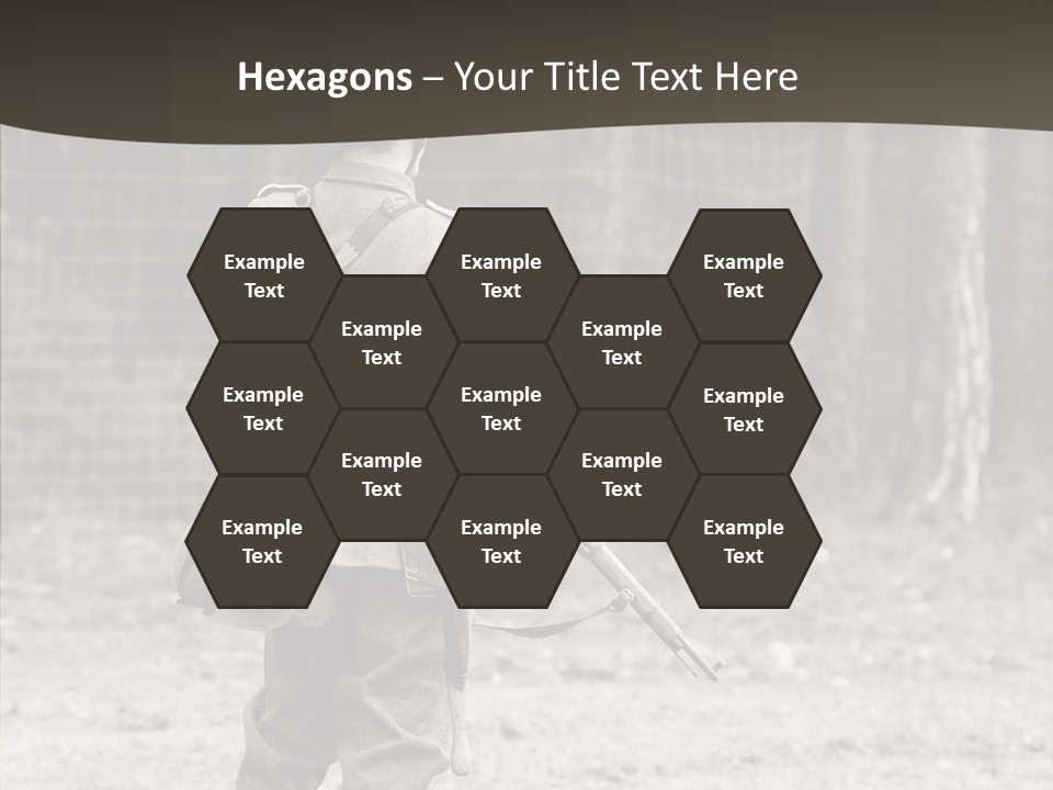 Historic Foot Oldtimer PowerPoint Template