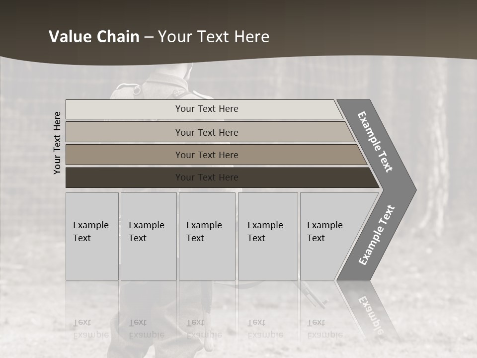 Historic Foot Oldtimer PowerPoint Template
