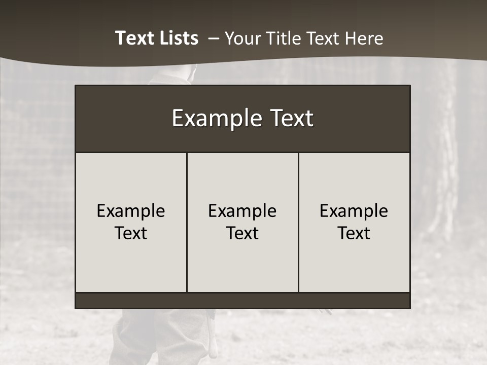 Historic Foot Oldtimer PowerPoint Template