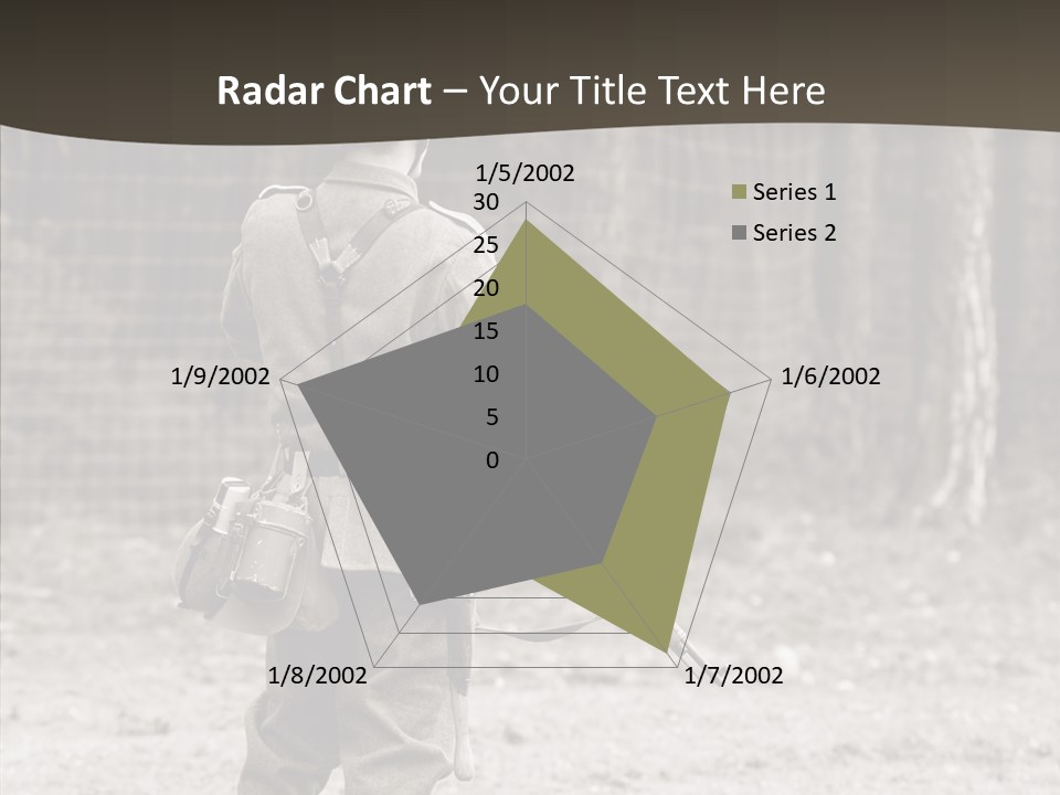 Historic Foot Oldtimer PowerPoint Template