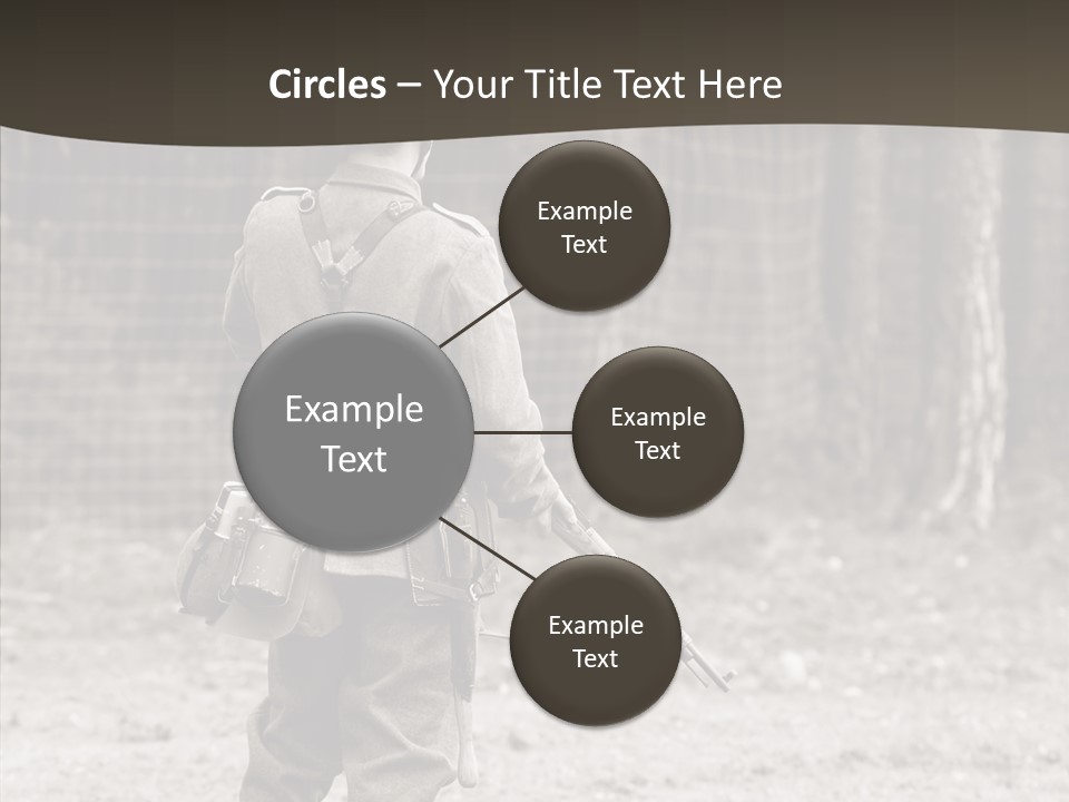 Historic Foot Oldtimer PowerPoint Template