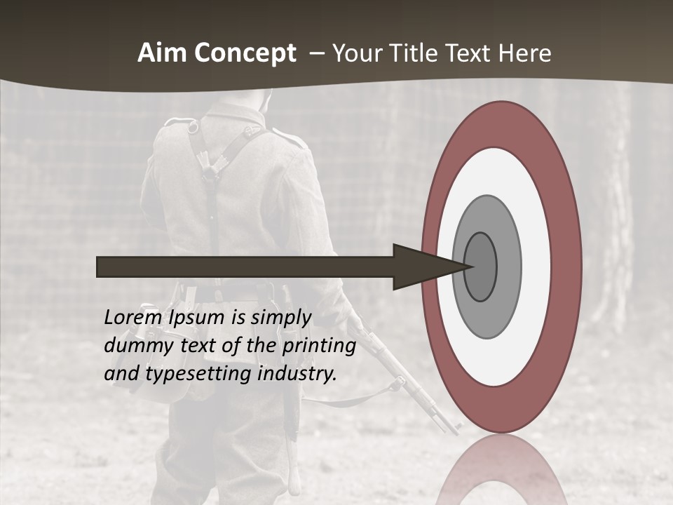 Historic Foot Oldtimer PowerPoint Template