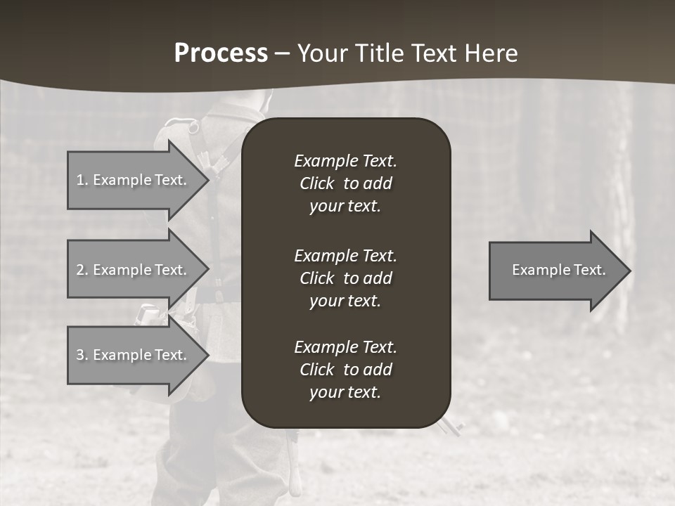 Historic Foot Oldtimer PowerPoint Template