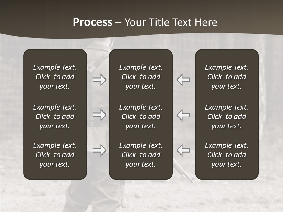 Historic Foot Oldtimer PowerPoint Template