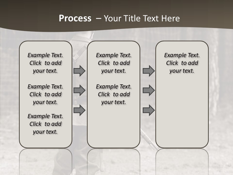 Historic Foot Oldtimer PowerPoint Template