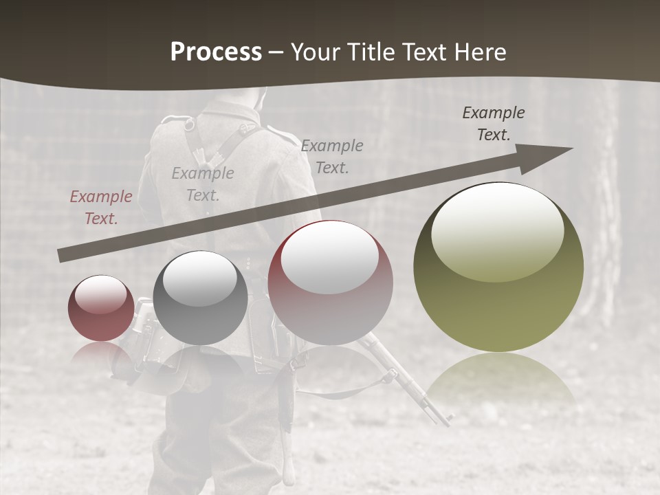 Historic Foot Oldtimer PowerPoint Template