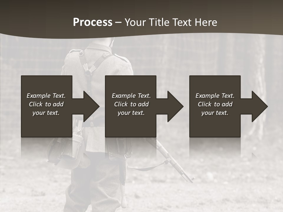 Historic Foot Oldtimer PowerPoint Template