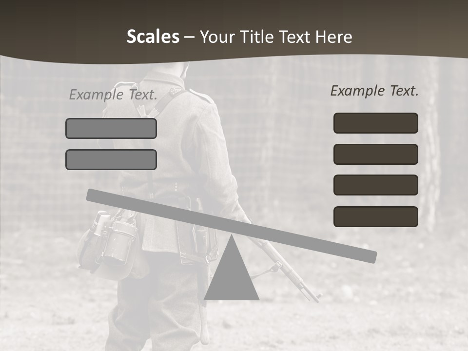 Historic Foot Oldtimer PowerPoint Template