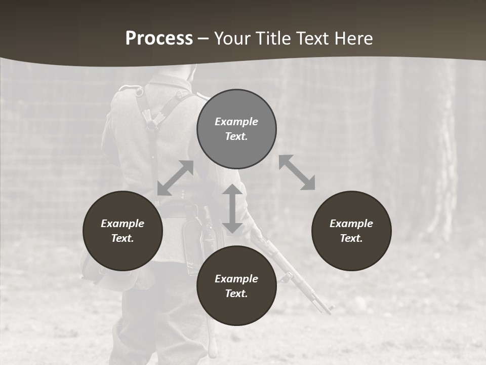 Historic Foot Oldtimer PowerPoint Template