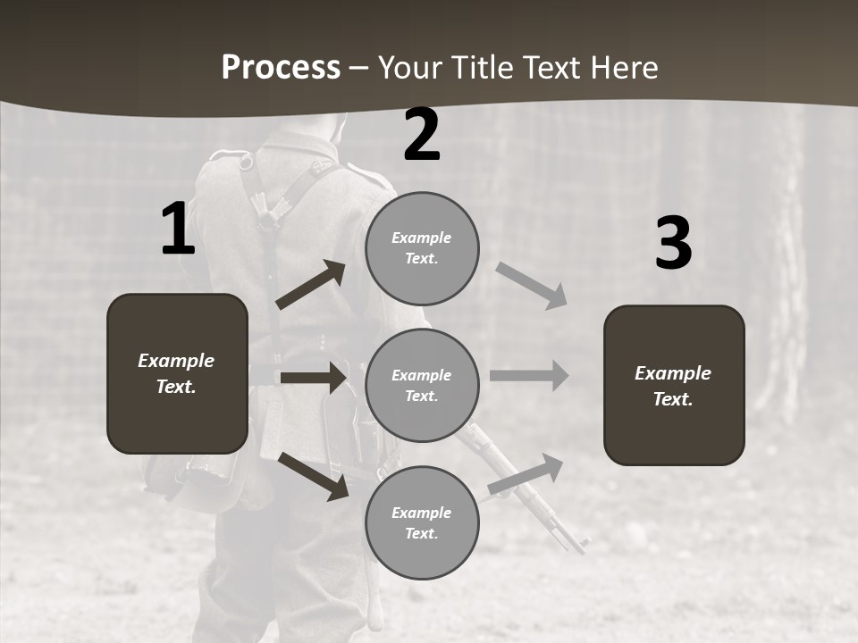 Historic Foot Oldtimer PowerPoint Template