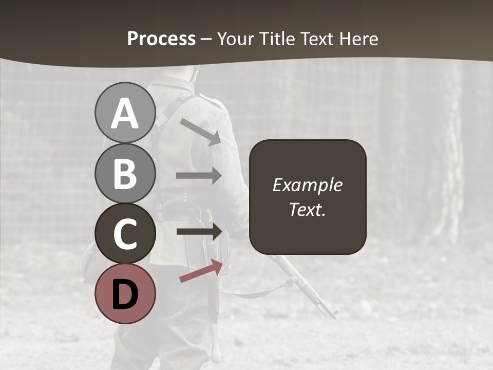 Historic Foot Oldtimer PowerPoint Template