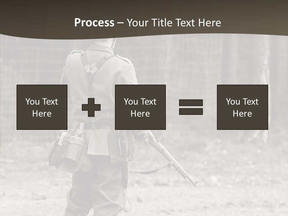 Historic Foot Oldtimer PowerPoint Template