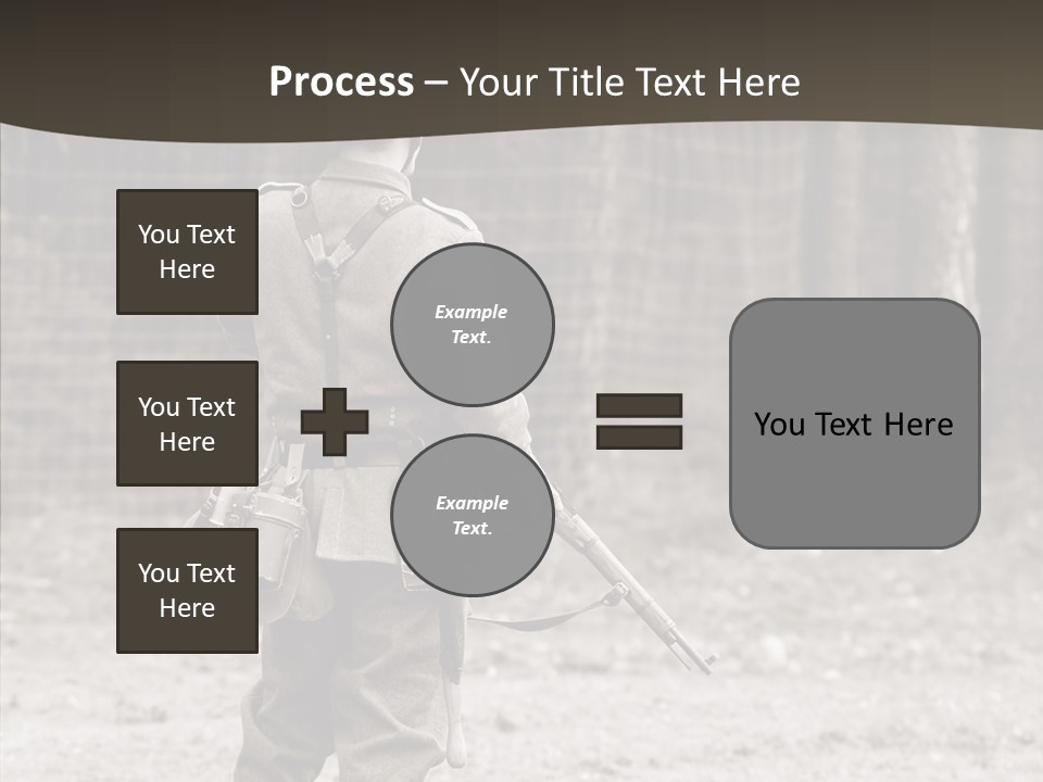 Historic Foot Oldtimer PowerPoint Template