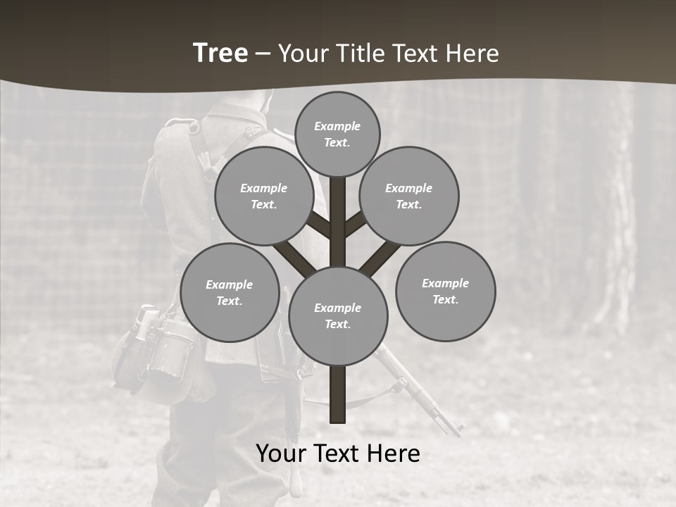 Historic Foot Oldtimer PowerPoint Template