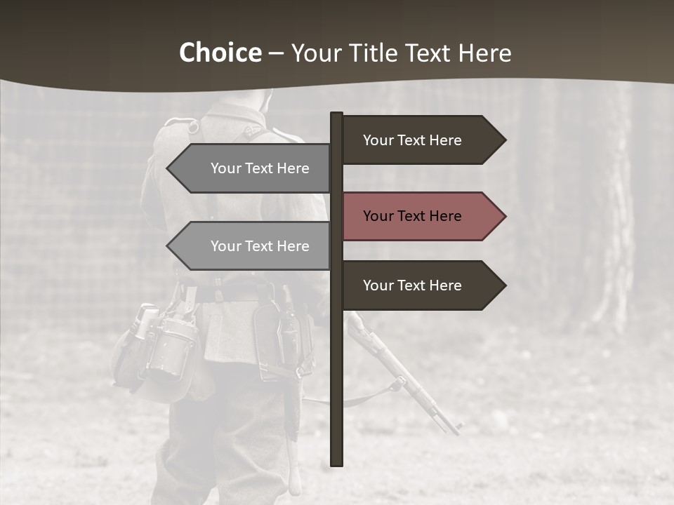 Historic Foot Oldtimer PowerPoint Template