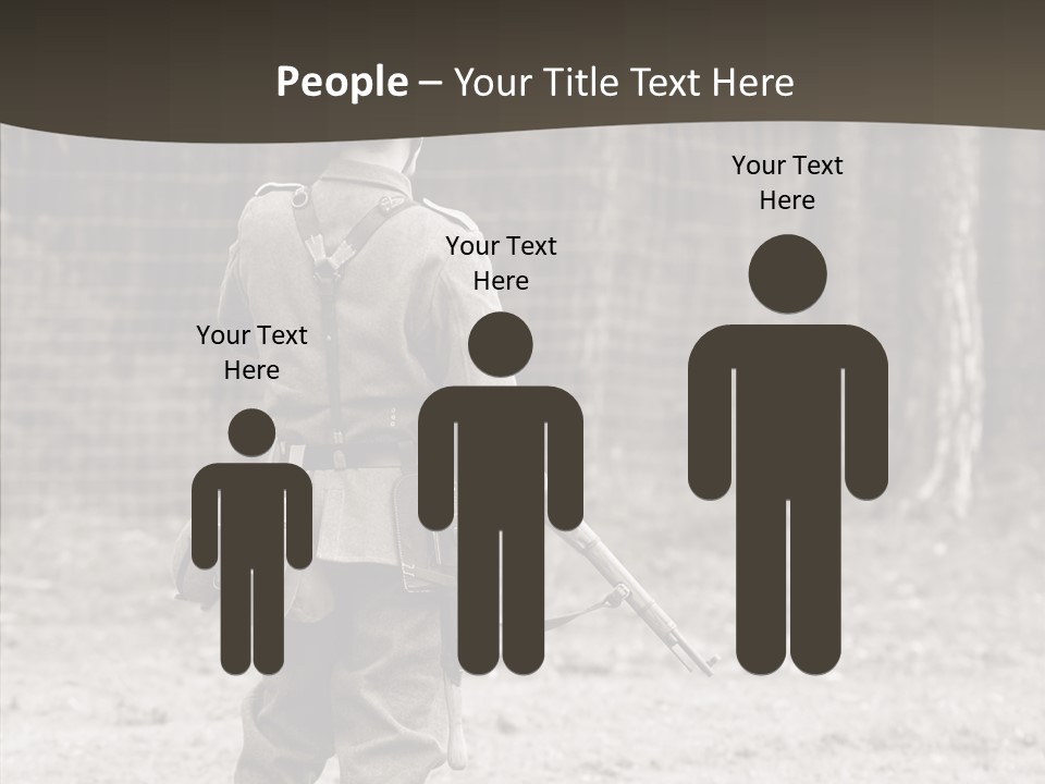 Historic Foot Oldtimer PowerPoint Template