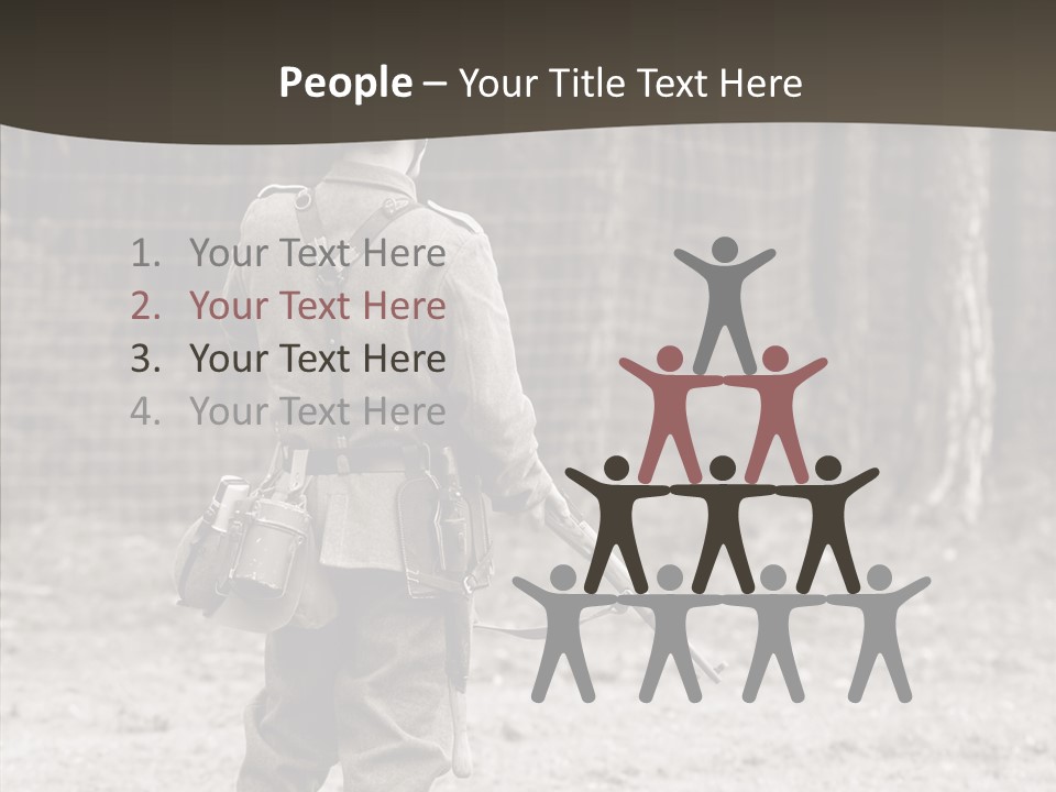 Historic Foot Oldtimer PowerPoint Template