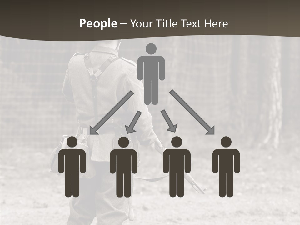 Historic Foot Oldtimer PowerPoint Template