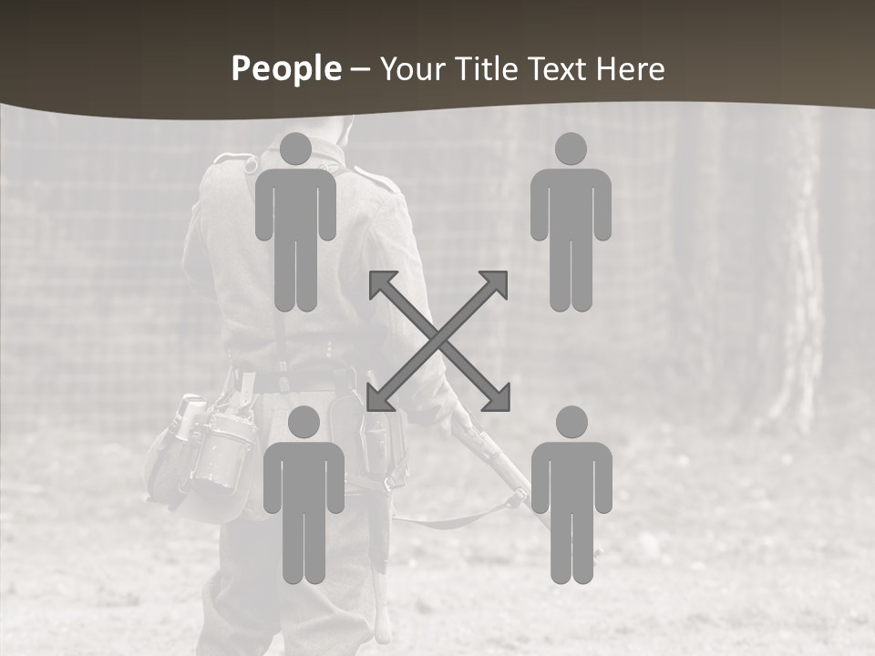 Historic Foot Oldtimer PowerPoint Template