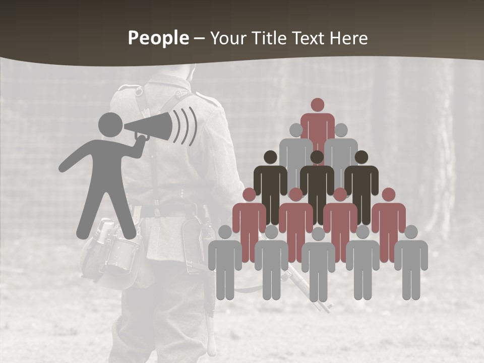 Historic Foot Oldtimer PowerPoint Template