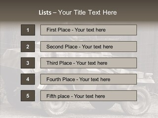 Violence Tank Gunfight PowerPoint Template