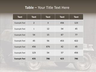 Violence Tank Gunfight PowerPoint Template
