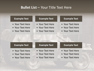 Violence Tank Gunfight PowerPoint Template