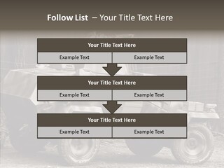 Violence Tank Gunfight PowerPoint Template