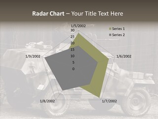 Violence Tank Gunfight PowerPoint Template