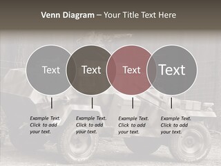 Violence Tank Gunfight PowerPoint Template