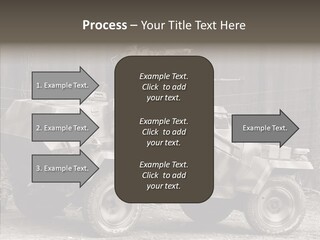 Violence Tank Gunfight PowerPoint Template
