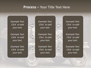 Violence Tank Gunfight PowerPoint Template