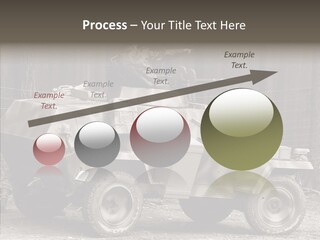 Violence Tank Gunfight PowerPoint Template