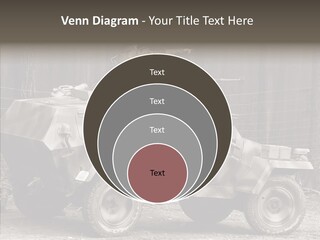 Violence Tank Gunfight PowerPoint Template