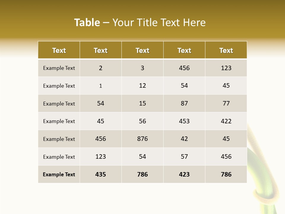 Beauty Chameleon Pigment PowerPoint Template