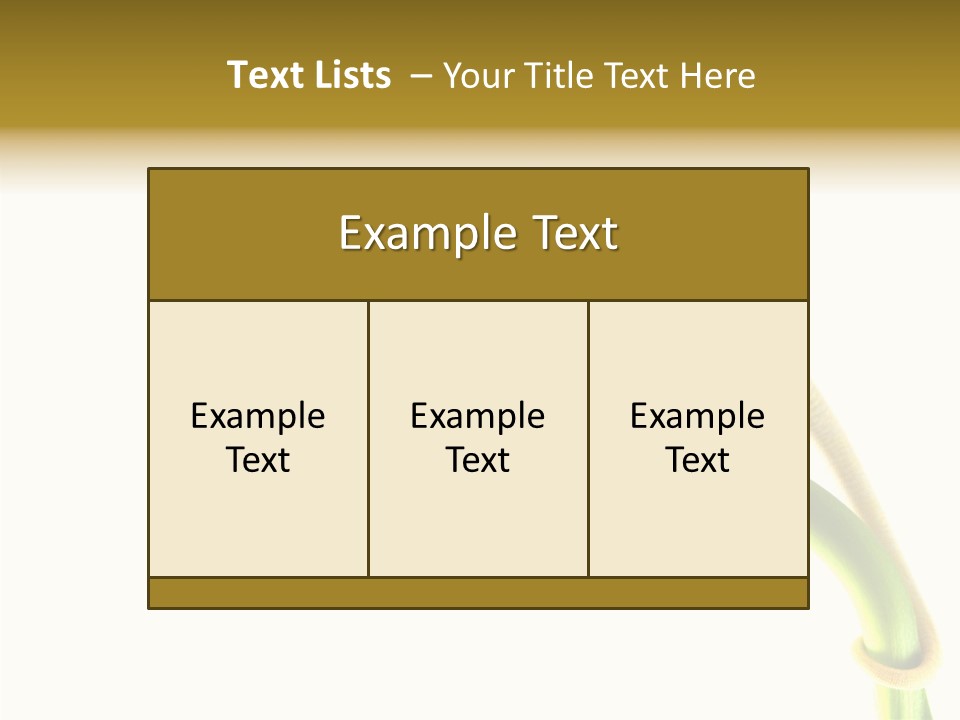 Beauty Chameleon Pigment PowerPoint Template