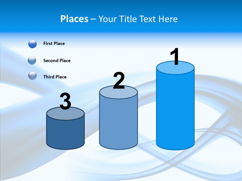 Blue Flow Motion PowerPoint Template