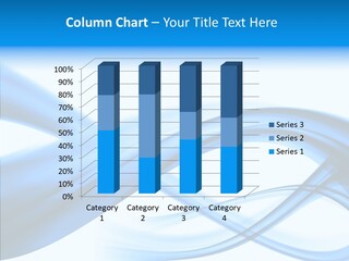 Blue Flow Motion PowerPoint Template